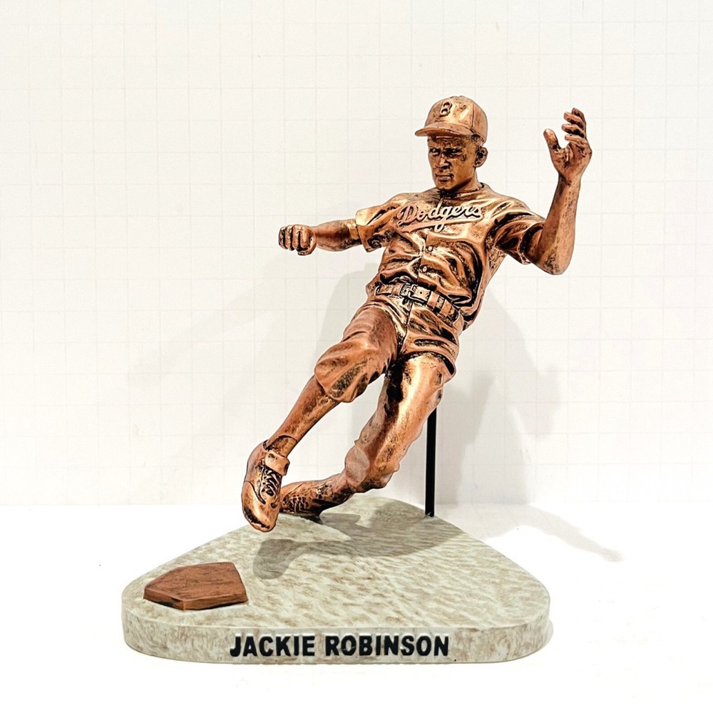 Jackie Robinson Bronze Sculpture (Bobble head size)